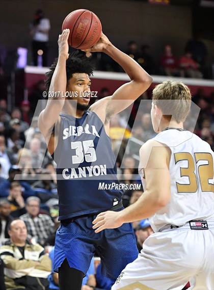 Thumbnail 1 in Sierra Canyon vs. Bishop Montgomery (CIF SS Playoff Open DIV Semi Final) photogallery.