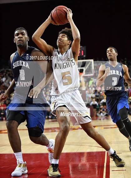 Thumbnail 2 in Sierra Canyon vs. Bishop Montgomery (CIF SS Playoff Open DIV Semi Final) photogallery.