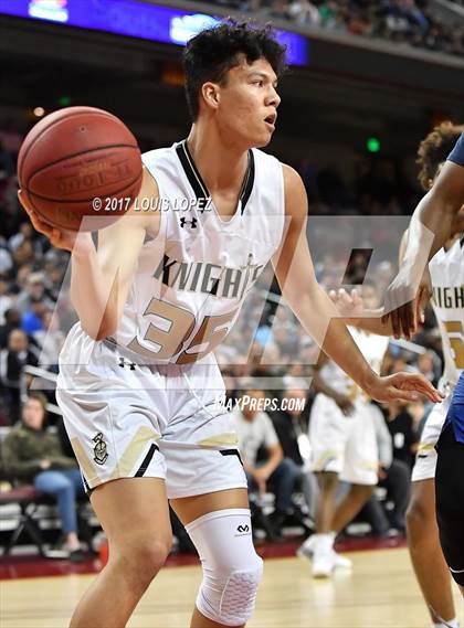 Thumbnail 1 in Sierra Canyon vs. Bishop Montgomery (CIF SS Playoff Open DIV Semi Final) photogallery.