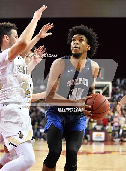 Thumbnail 1 in Sierra Canyon vs. Bishop Montgomery (CIF SS Playoff Open DIV Semi Final) photogallery.