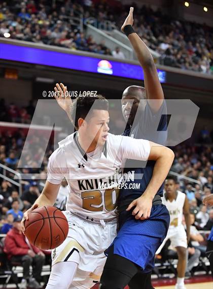 Thumbnail 1 in Sierra Canyon vs. Bishop Montgomery (CIF SS Playoff Open DIV Semi Final) photogallery.