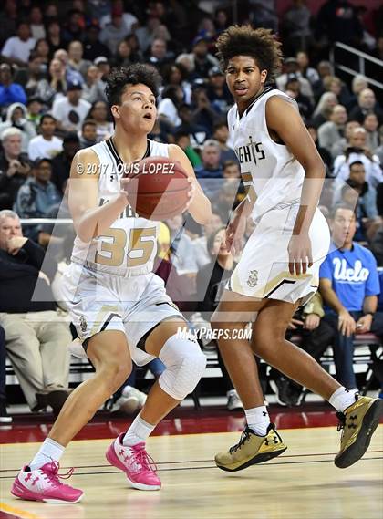 Thumbnail 1 in Sierra Canyon vs. Bishop Montgomery (CIF SS Playoff Open DIV Semi Final) photogallery.