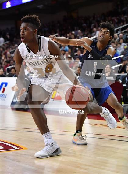 Thumbnail 1 in Sierra Canyon vs. Bishop Montgomery (CIF SS Playoff Open DIV Semi Final) photogallery.