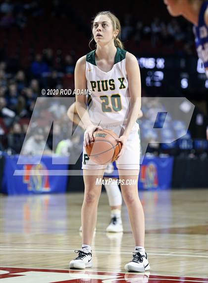 Thumbnail 1 in Pius X vs. North Platte (NSAA Class A Quarterfinal)  photogallery.