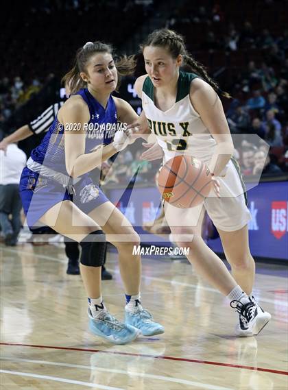 Thumbnail 2 in Pius X vs. North Platte (NSAA Class A Quarterfinal)  photogallery.