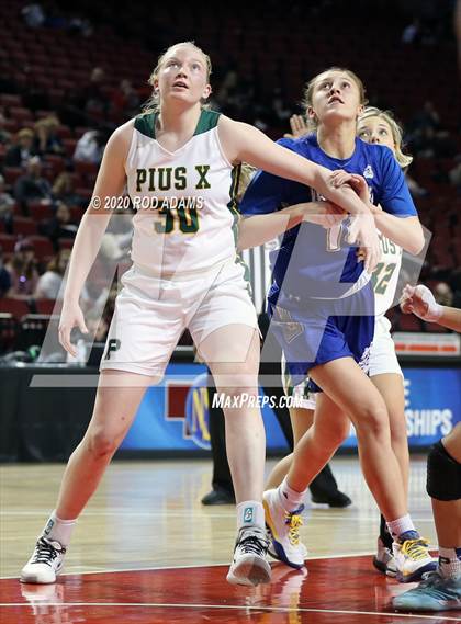 Thumbnail 1 in Pius X vs. North Platte (NSAA Class A Quarterfinal)  photogallery.