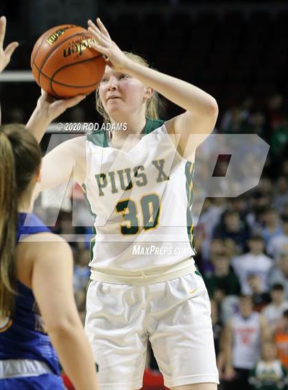 Thumbnail 3 in Pius X vs. North Platte (NSAA Class A Quarterfinal)  photogallery.