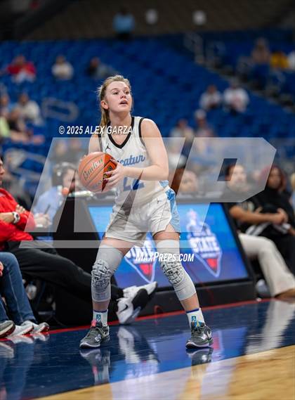 Thumbnail 2 in Decatur vs. La Vega (UIL 4A Basketball Division I Final) photogallery.