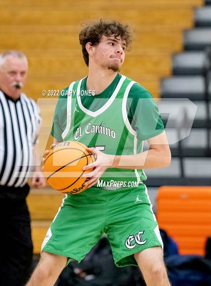 Thumbnail 1 in El Camino vs. Fortune Early College (NorCal Tip-Off) photogallery.