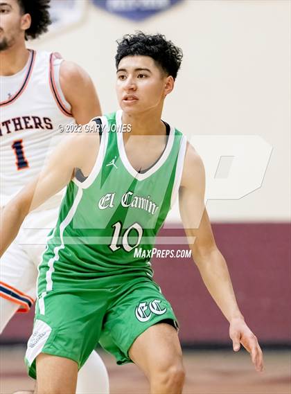Thumbnail 2 in El Camino vs. Fortune Early College (NorCal Tip-Off) photogallery.
