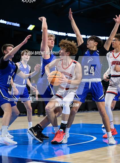 Thumbnail 3 in Denver Christian vs. Crowley County (CHSAA 2A Consolation Semifinal) photogallery.