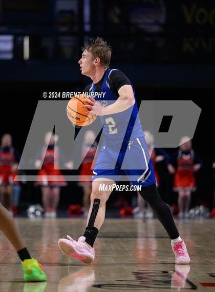 Thumbnail 2 in Denver Christian vs. Crowley County (CHSAA 2A Consolation Semifinal) photogallery.