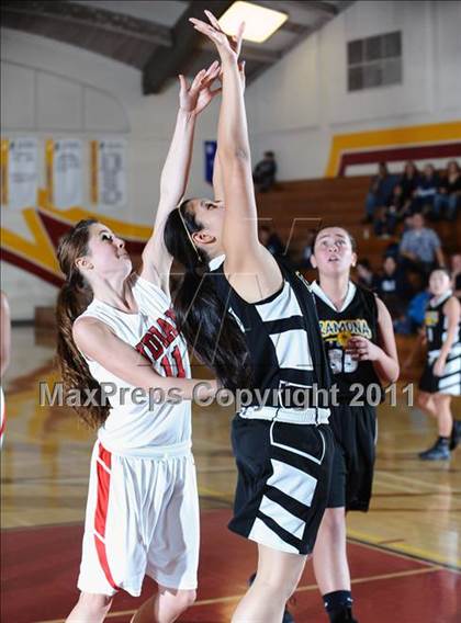 Thumbnail 3 in Hart vs. Ramona Convent (La Canada Tournament) photogallery.