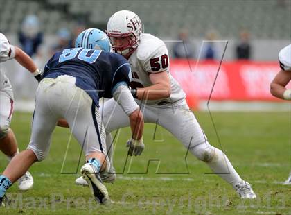 Thumbnail 3 in Corona del Mar vs. Sacred Heart Prep (CIF State D3 Final) photogallery.
