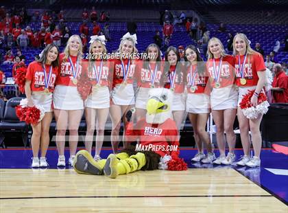 Thumbnail 1 in Fairfield vs. Holliday (UIL 3A Basketball State Final Medal Ceremony) photogallery.