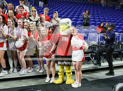 Thumbnail 1 in Fairfield vs. Holliday (UIL 3A Basketball State Final Medal Ceremony) photogallery.