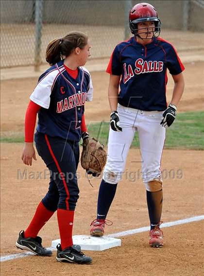 Thumbnail 3 in Marymount vs. La Salle (CIF SS D6 Final) photogallery.