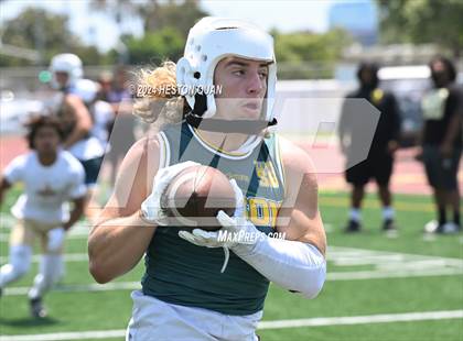 Thumbnail 1 in JSerra Catholic vs. Edison (Battle At The Beach) photogallery.