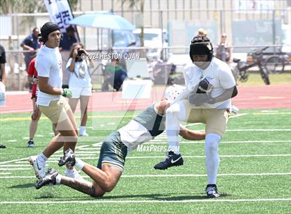 Thumbnail 3 in JSerra Catholic vs. Edison (Battle At The Beach) photogallery.