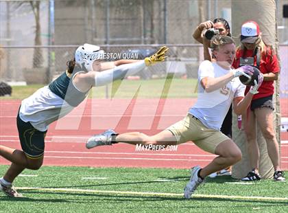 Thumbnail 2 in JSerra Catholic vs. Edison (Battle At The Beach) photogallery.