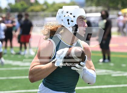Thumbnail 2 in JSerra Catholic vs. Edison (Battle At The Beach) photogallery.