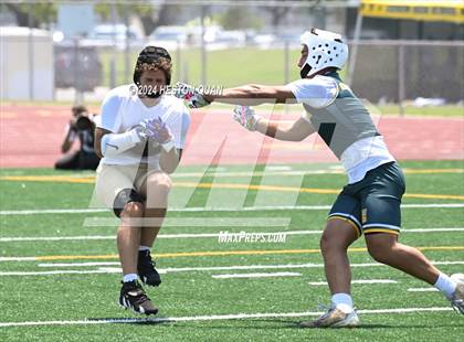 Thumbnail 1 in JSerra Catholic vs. Edison (Battle At The Beach) photogallery.