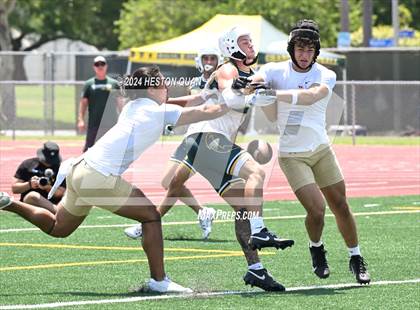Thumbnail 1 in JSerra Catholic vs. Edison (Battle At The Beach) photogallery.