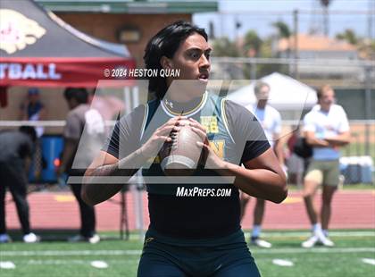 Thumbnail 1 in JSerra Catholic vs. Edison (Battle At The Beach) photogallery.