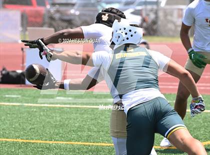 Thumbnail 1 in JSerra Catholic vs. Edison (Battle At The Beach) photogallery.