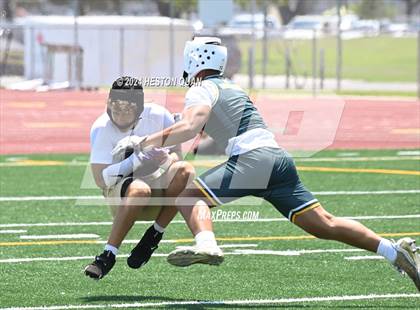 Thumbnail 2 in JSerra Catholic vs. Edison (Battle At The Beach) photogallery.