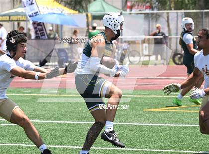 Thumbnail 2 in JSerra Catholic vs. Edison (Battle At The Beach) photogallery.