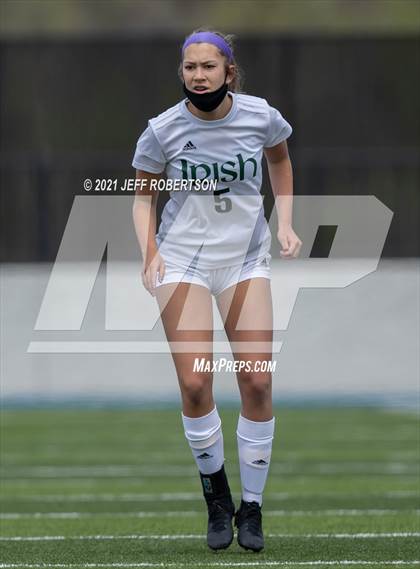 Thumbnail 2 in Notre Dame Prep @ Catholic Central photogallery.