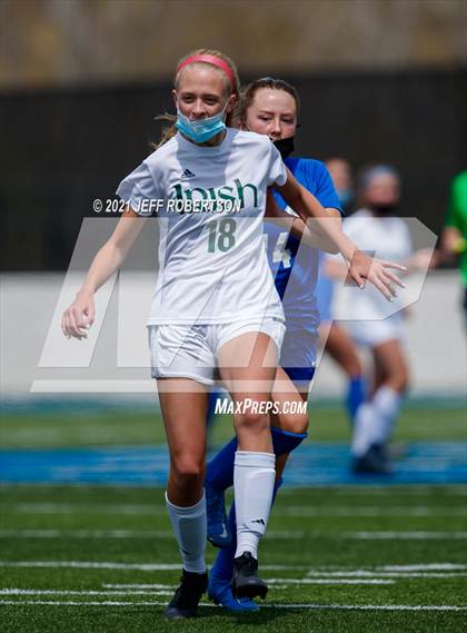 Thumbnail 1 in Notre Dame Prep @ Catholic Central photogallery.