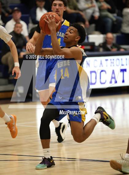 Thumbnail 1 in Marin Catholic vs Heritage (NCS D2 Quarterfinals) photogallery.