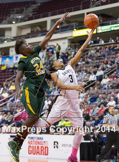 Thumbnail 2 in Neumann-Goretti vs. Seton LaSalle (PIAA Class AA Final) photogallery.