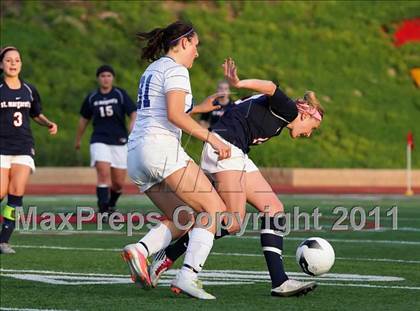Thumbnail 2 in San Dimas vs. St. Margaret's (CIF SS D6 Final) photogallery.
