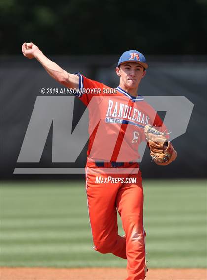 Thumbnail 3 in Randleman vs. North Lincoln (NCHSAA 2A Final - Game 1) photogallery.