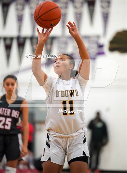 Thumbnail 2 in Mater Dei vs. Bishop O'Dowd (West Coast Jamboree) photogallery.