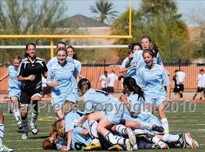 Thumbnail 1 in Estrella Foothills vs. Northwest Christian (AIA State Playoffs) photogallery.