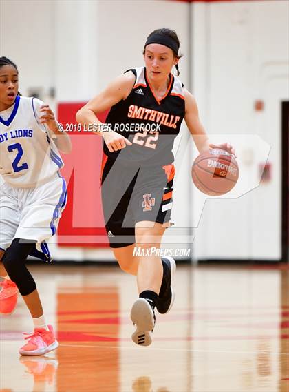Thumbnail 2 in Smithville vs. Sunnybrook Christian (Fredericksburg Tournament) photogallery.