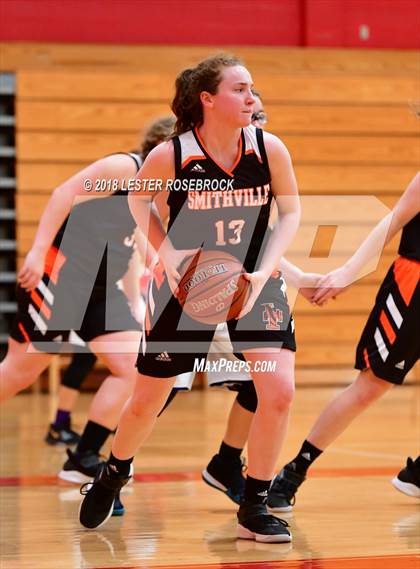 Thumbnail 1 in Smithville vs. Sunnybrook Christian (Fredericksburg Tournament) photogallery.