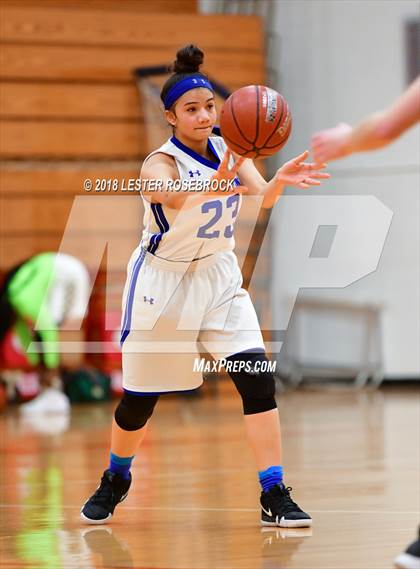 Thumbnail 3 in Smithville vs. Sunnybrook Christian (Fredericksburg Tournament) photogallery.