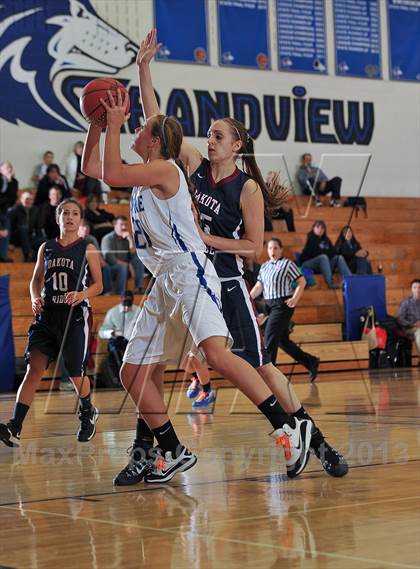 Thumbnail 1 in Dakota Ridge vs. Poudre (Grandview Invitational) photogallery.