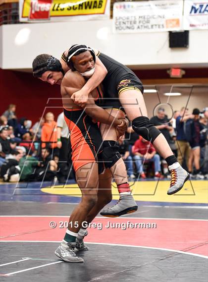 Thumbnail 2 in CIF NCS Masters Wrestling Championships photogallery.