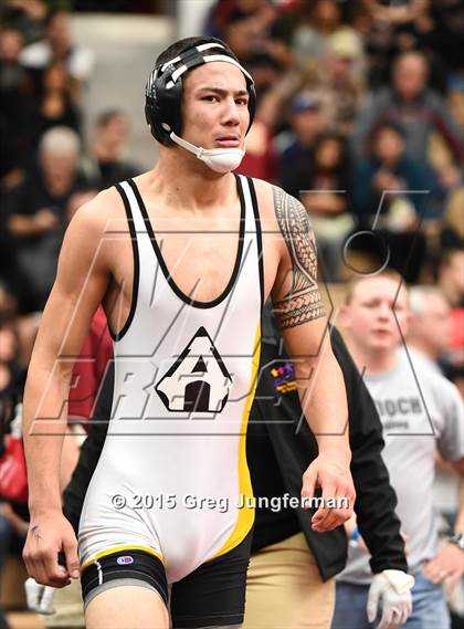 Thumbnail 3 in CIF NCS Masters Wrestling Championships photogallery.