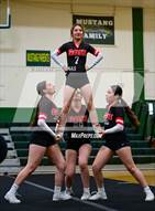 This MaxPreps.com professional photo is from the gallery Liberty Ranch vs. Galt (STUNT) which features Galt high school athletes playing  Cheer.