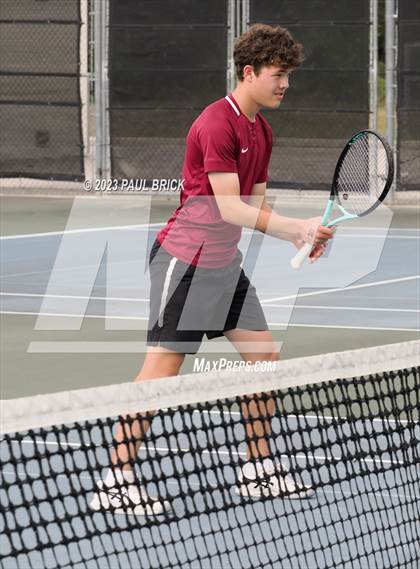 Thumbnail 1 in UIL 4A Tennis Boys and Mixed Doubles Finals photogallery.