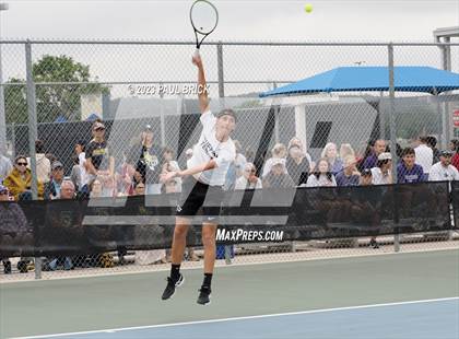 Thumbnail 3 in UIL 4A Tennis Boys and Mixed Doubles Finals photogallery.