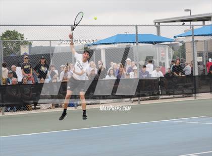 Thumbnail 2 in UIL 4A Tennis Boys and Mixed Doubles Finals photogallery.