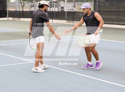 Thumbnail 1 in UIL 4A Tennis Boys and Mixed Doubles Finals photogallery.